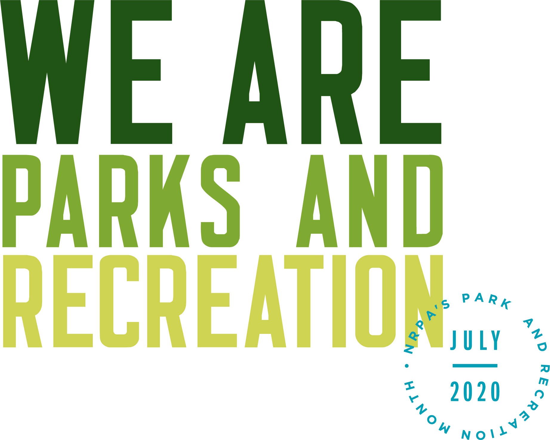 NRPA 2020 Park and Recreation Month Logo