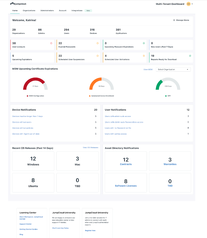 JumpCloud for MSPs