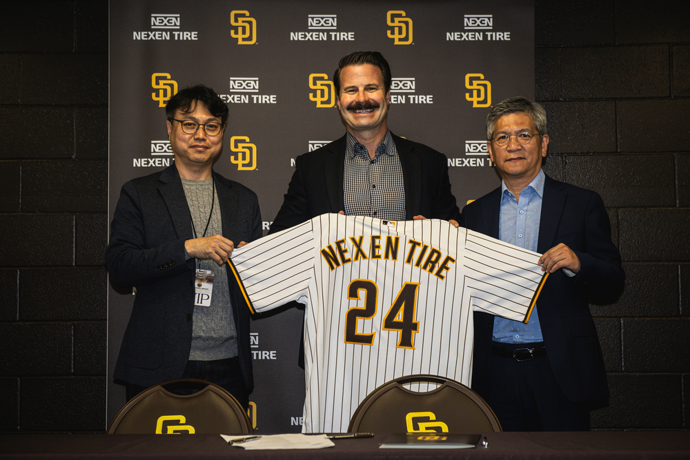 NEXEN TIRE becomes exclusive tire partner of the San Diego Padres