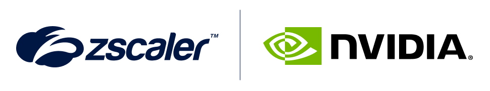Zscaler and NVIDIA Logos