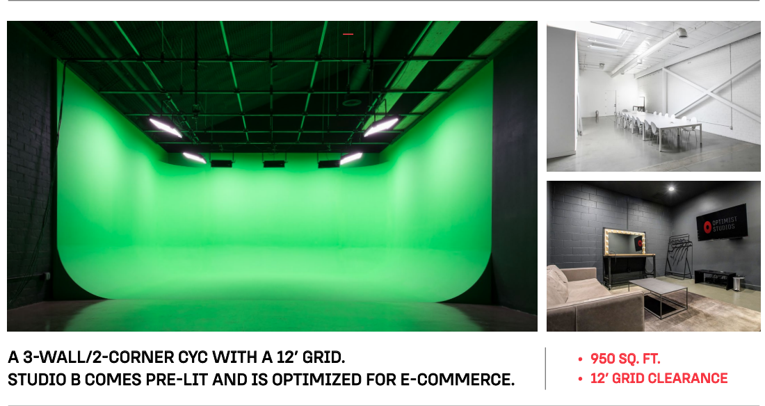 Optimist Studios, Studio B