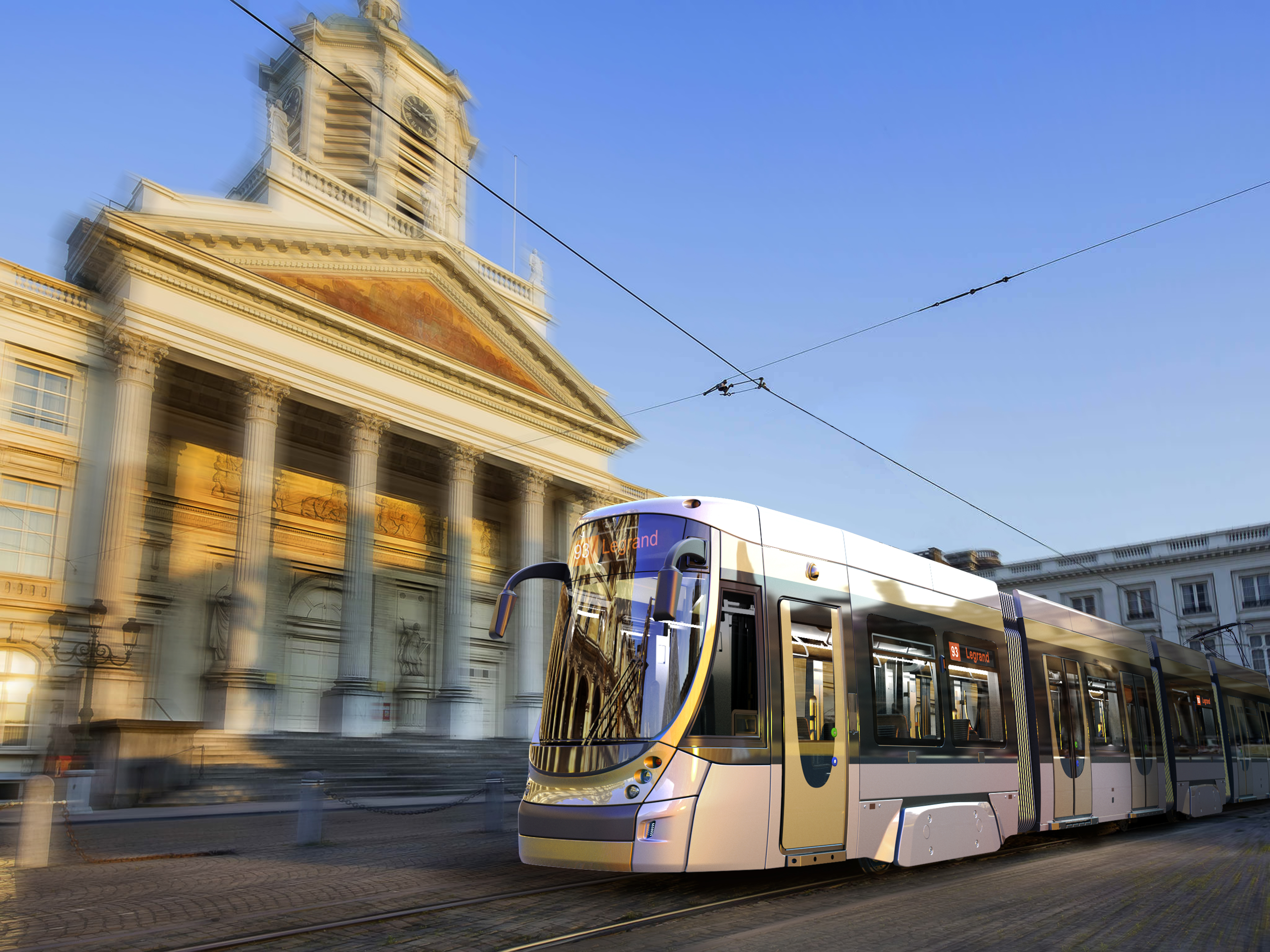 BOMBARDIER FLEXITY tram