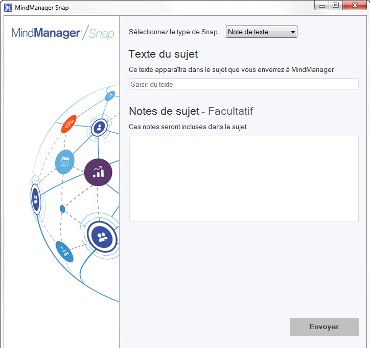 Nouveau MindManager Snap    