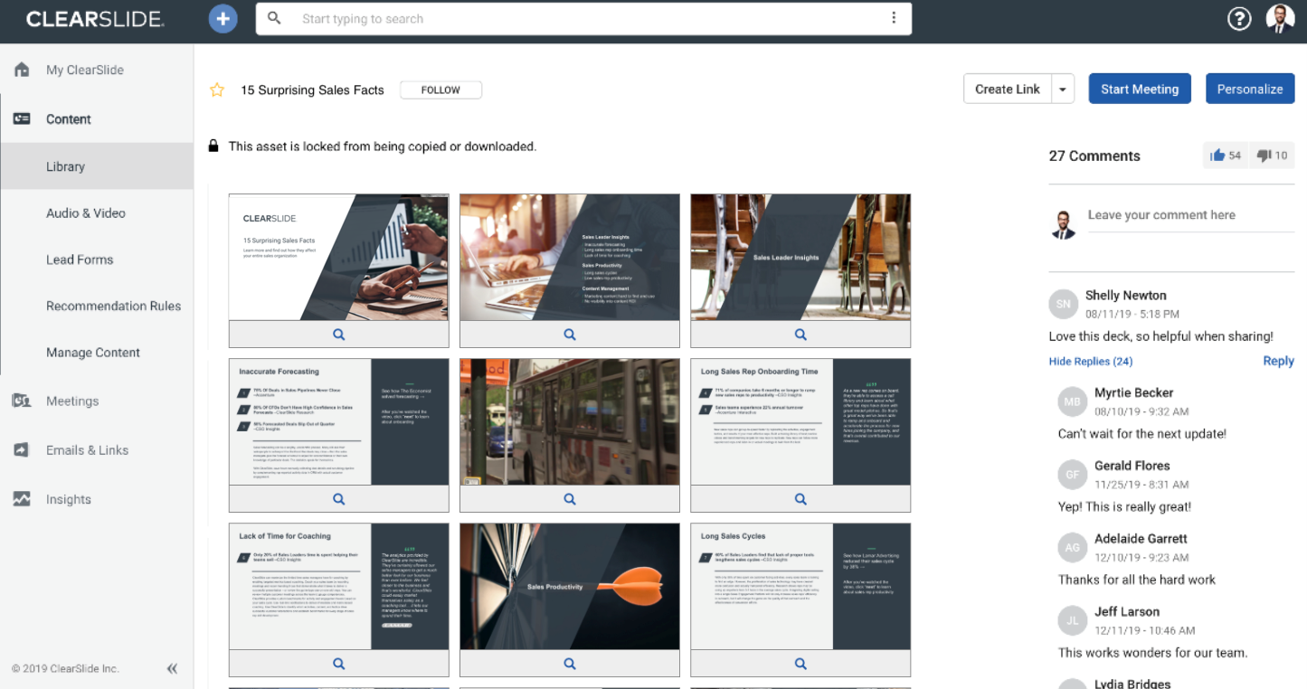 Improved Content Feedback Tools