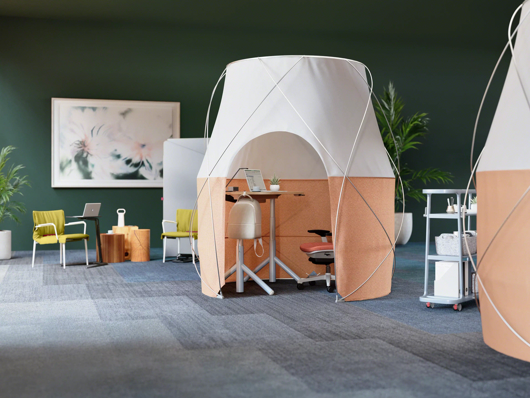 Is the Office Tent the New Cubicle? The Future of Work is