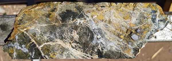 Figure 3: Typical high-grade oxide mineralization at SFdLA: