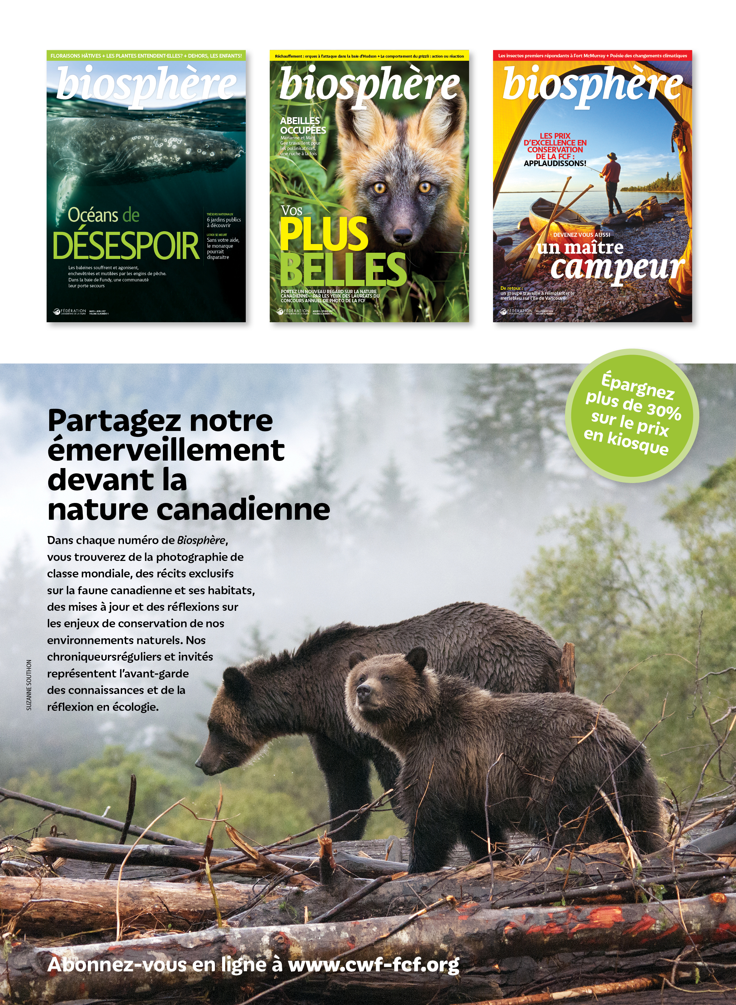 Tous les Canadiens qui sont reconnaissants envers notre patrimoine naturel doivent absolument le lire.