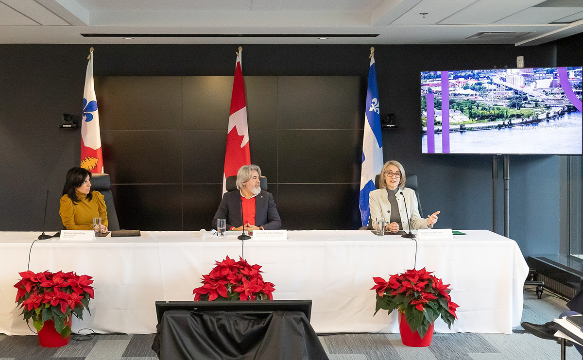 L’autoroute Bonaventure sera reconfigurée en boulevard doté d’un corridor vert