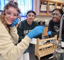 Childress – High School chemistry class