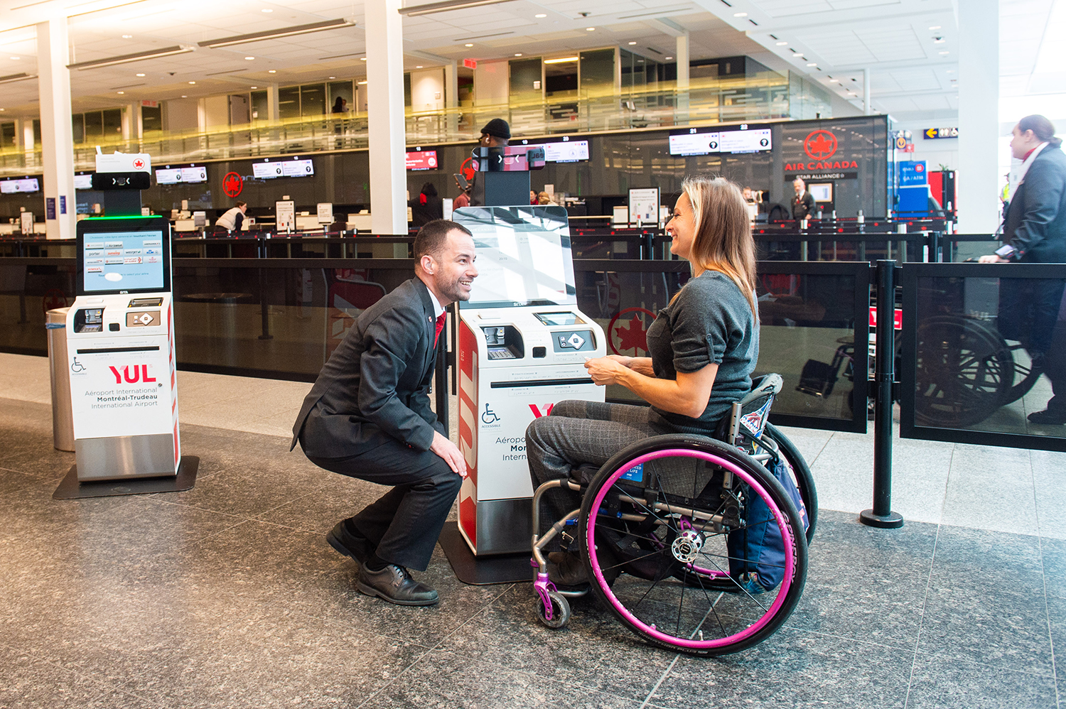 Air Canada prend des mesures supplémentaires pour faciliter les déplacements des clients voyageant avec des aides à la mobilité