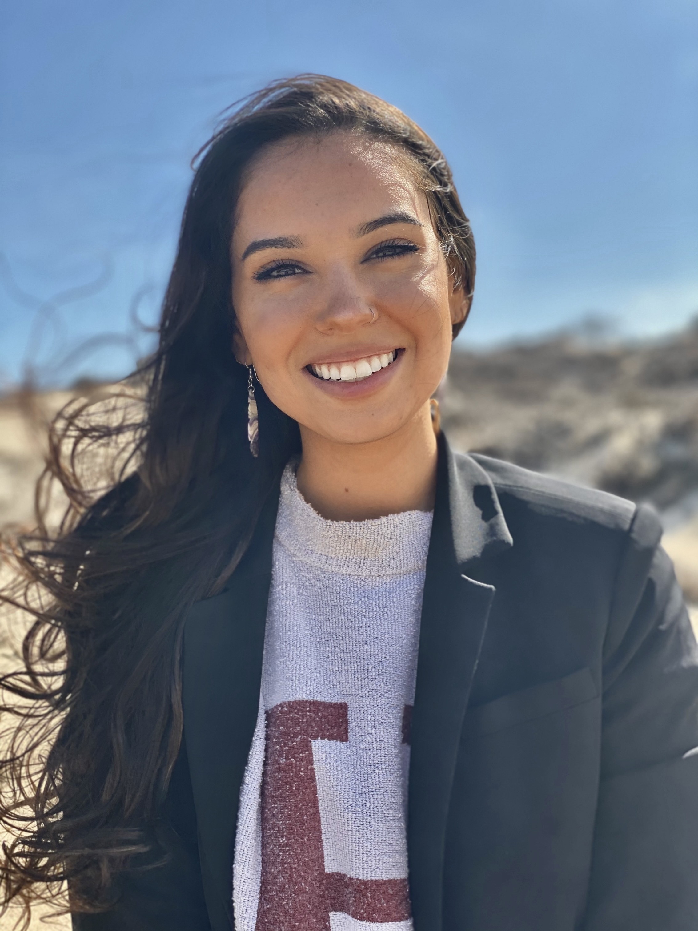 Samantha Maltais, winner of the American Indian College Fund Law School Scholarship. The scholarship covers the entire cost of a Harvard Law School education. Photo courtesy of Samantha Maltais.