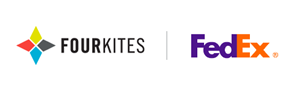 FourKites FedEx logos