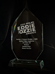 Incisal Edge's 2023 award win for feature design.