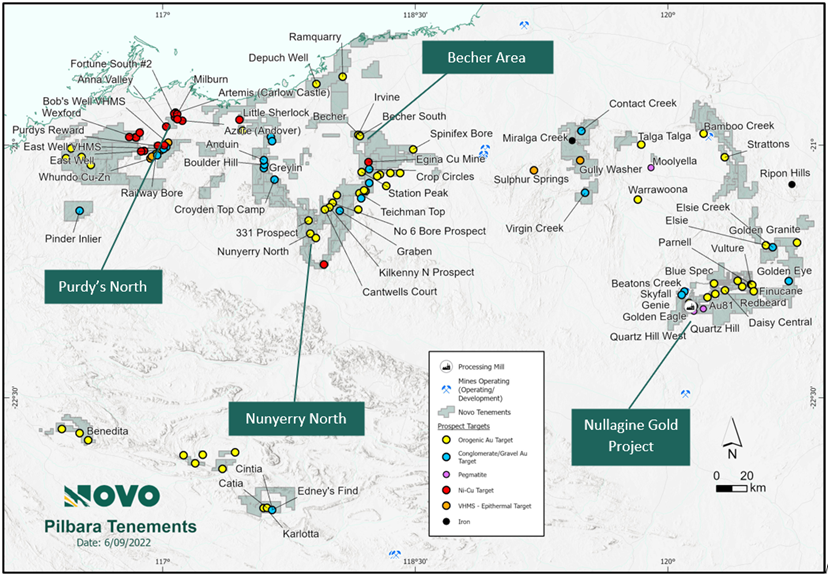 Novo Resources: Near-Mine High-Grade Mineralization Confirmed 3 km