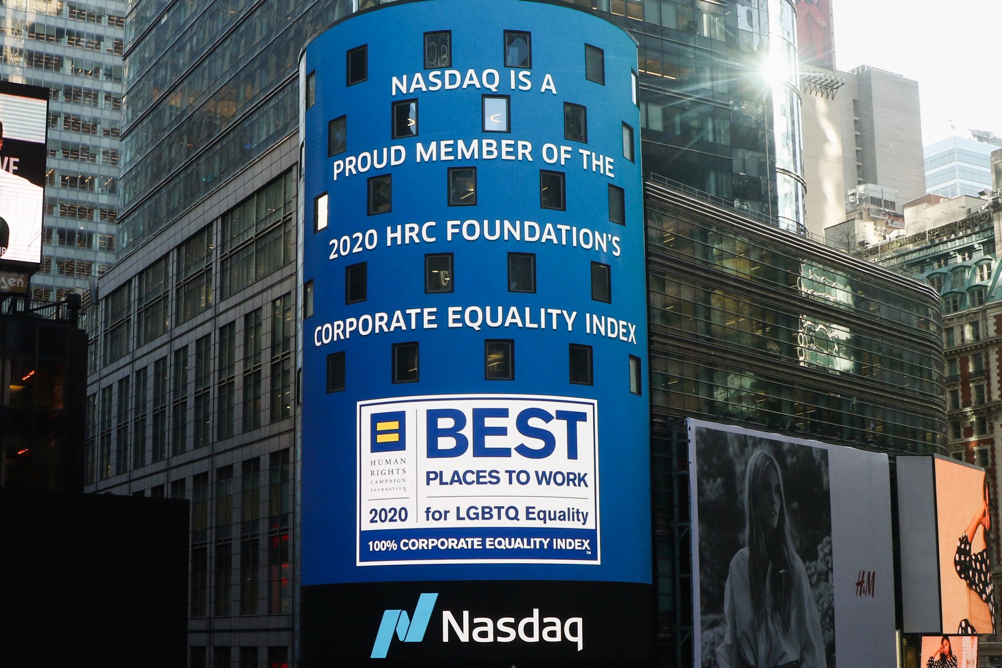 Nasdaq Recognized as a “Best Place to Work for LGBTQ Equality” for the Second Consecutive Year