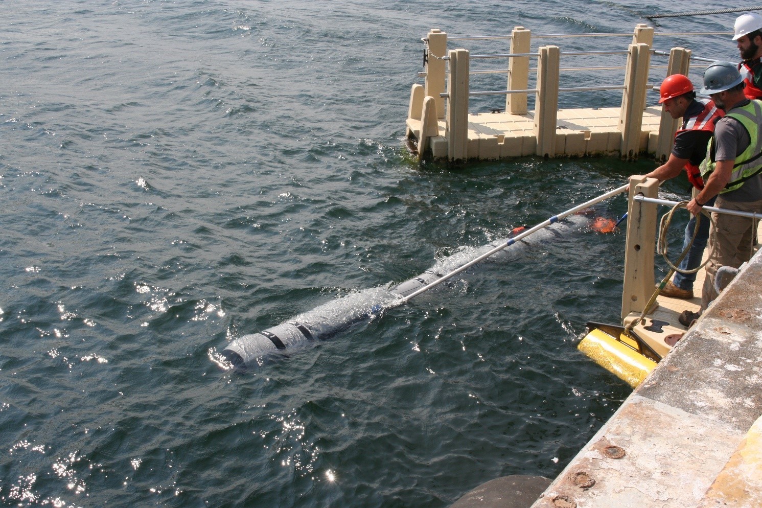 REMUS 620 Torpedo Tube Swimout