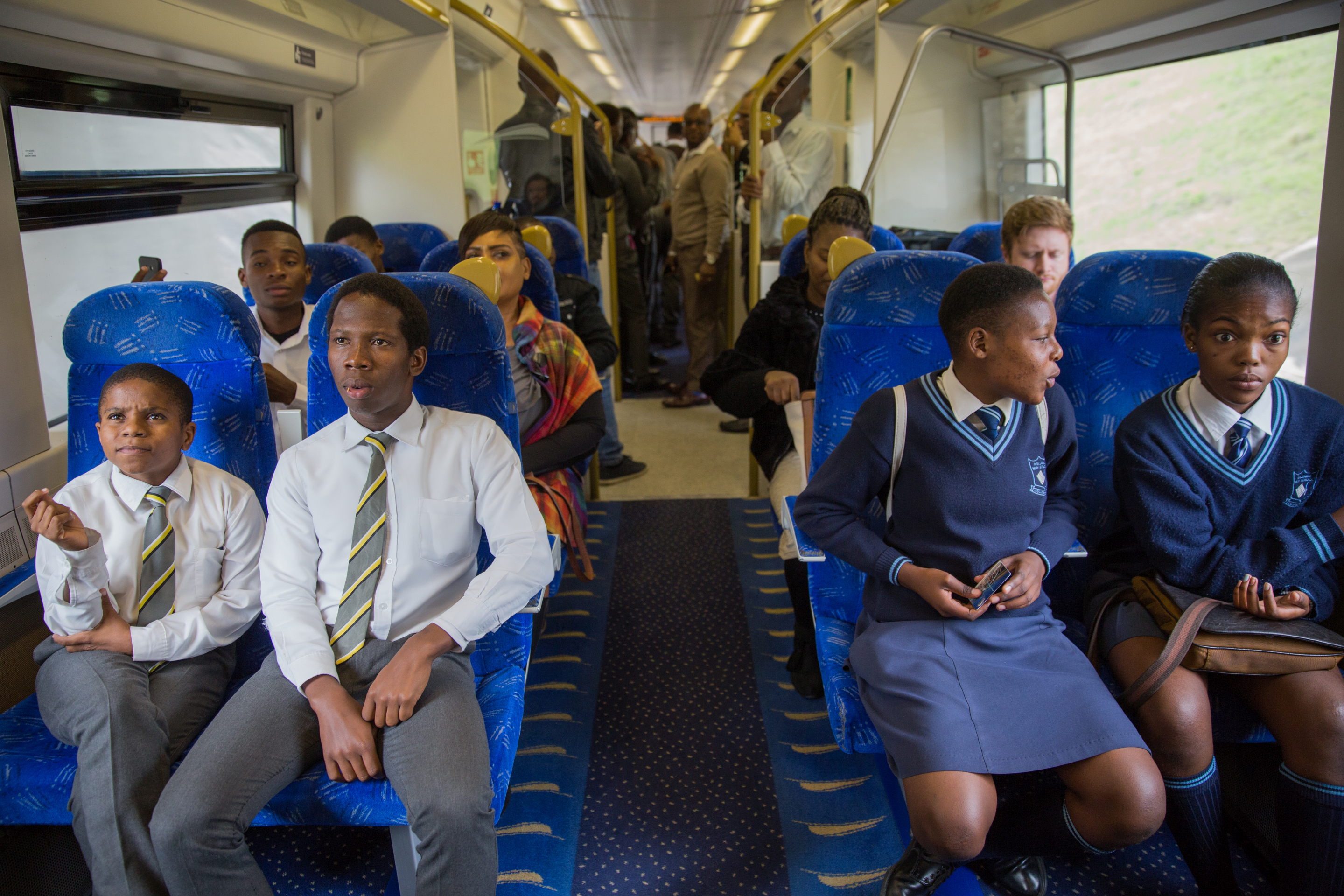 The Gautrain commuter rail system