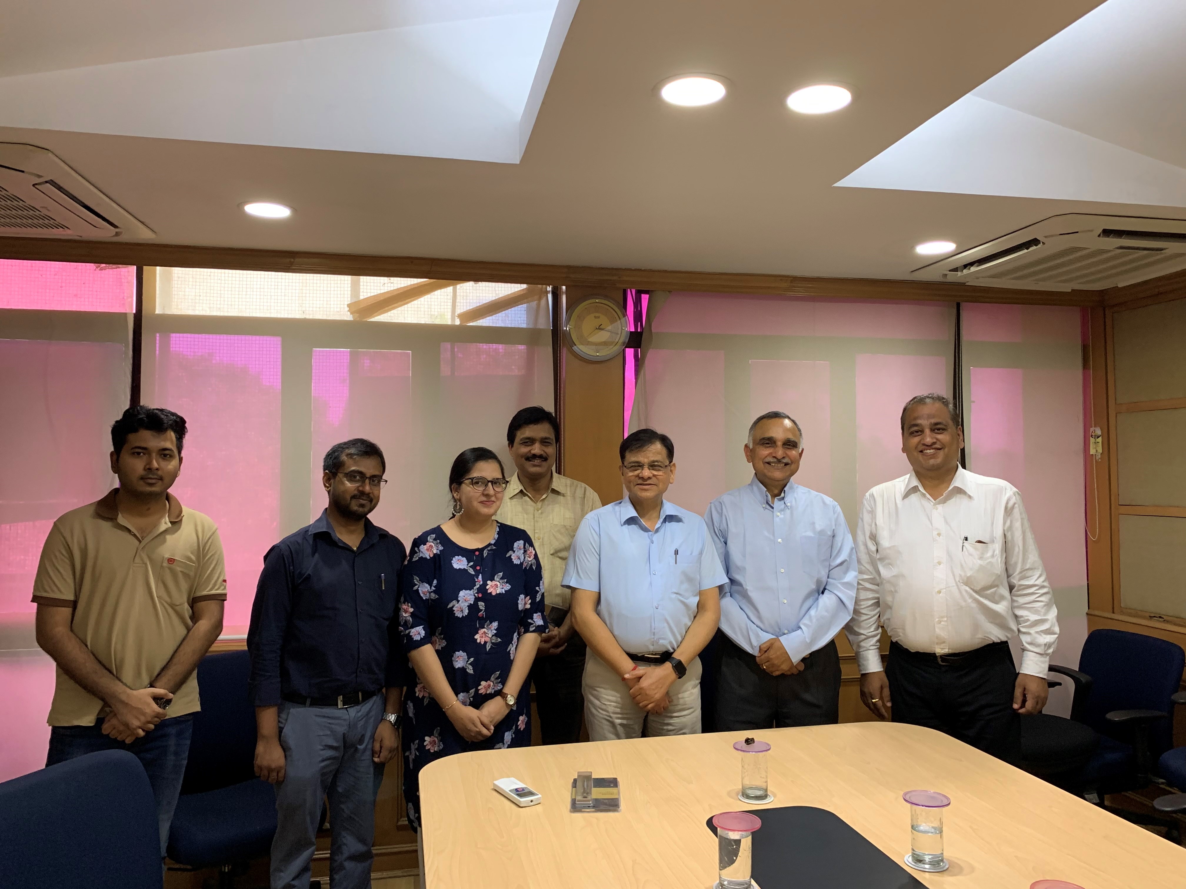 Delhi Metro and Bombardier team