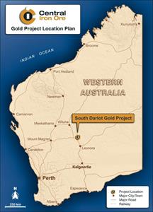 Central Iron Ore Ltd.: Exploration at South Darlot Gold Project