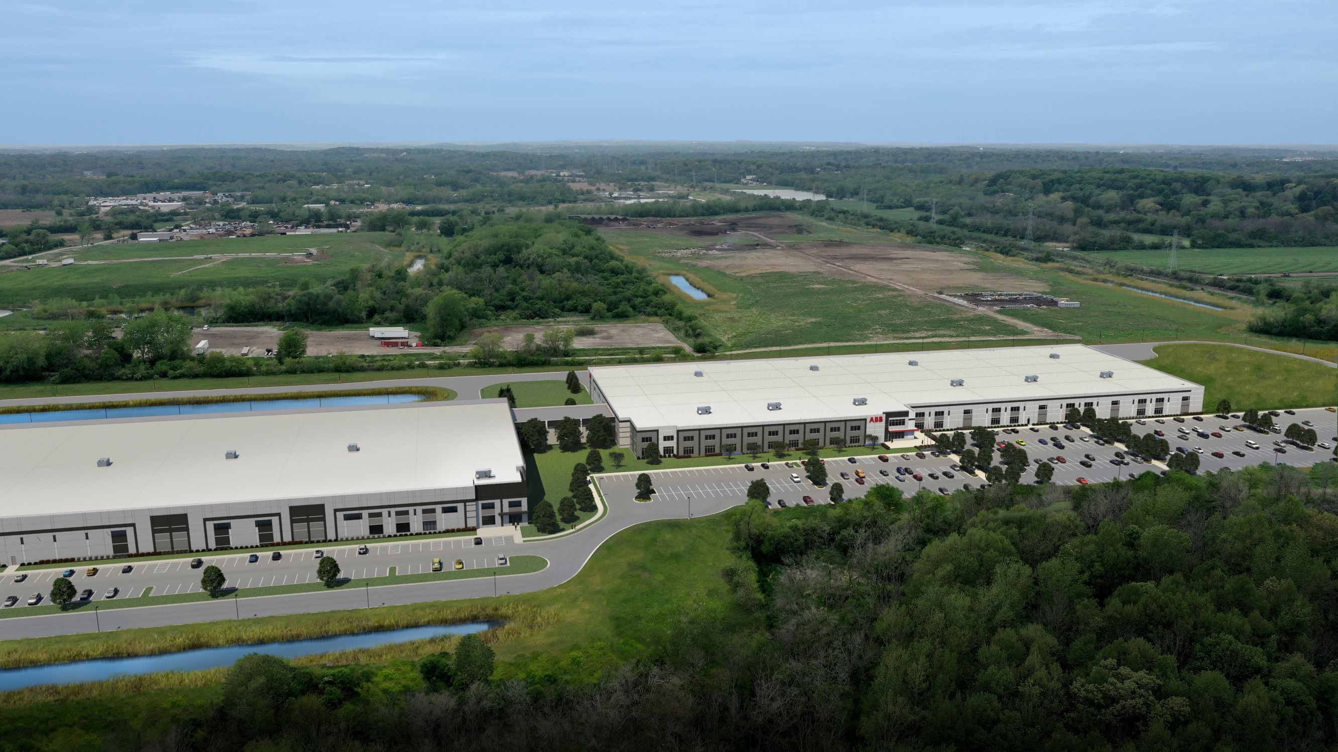 Image: ABB New Berlin, WI rendering