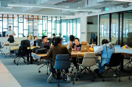 Inside the Nook Co-Working Space