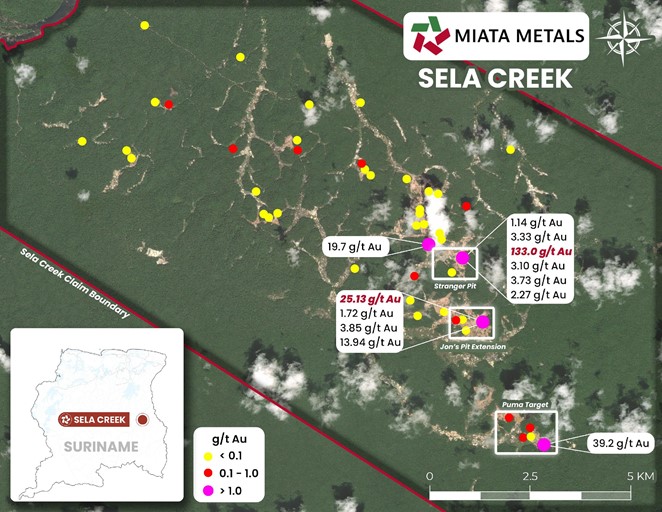 Sela Creek Sampling Program Q3 20242