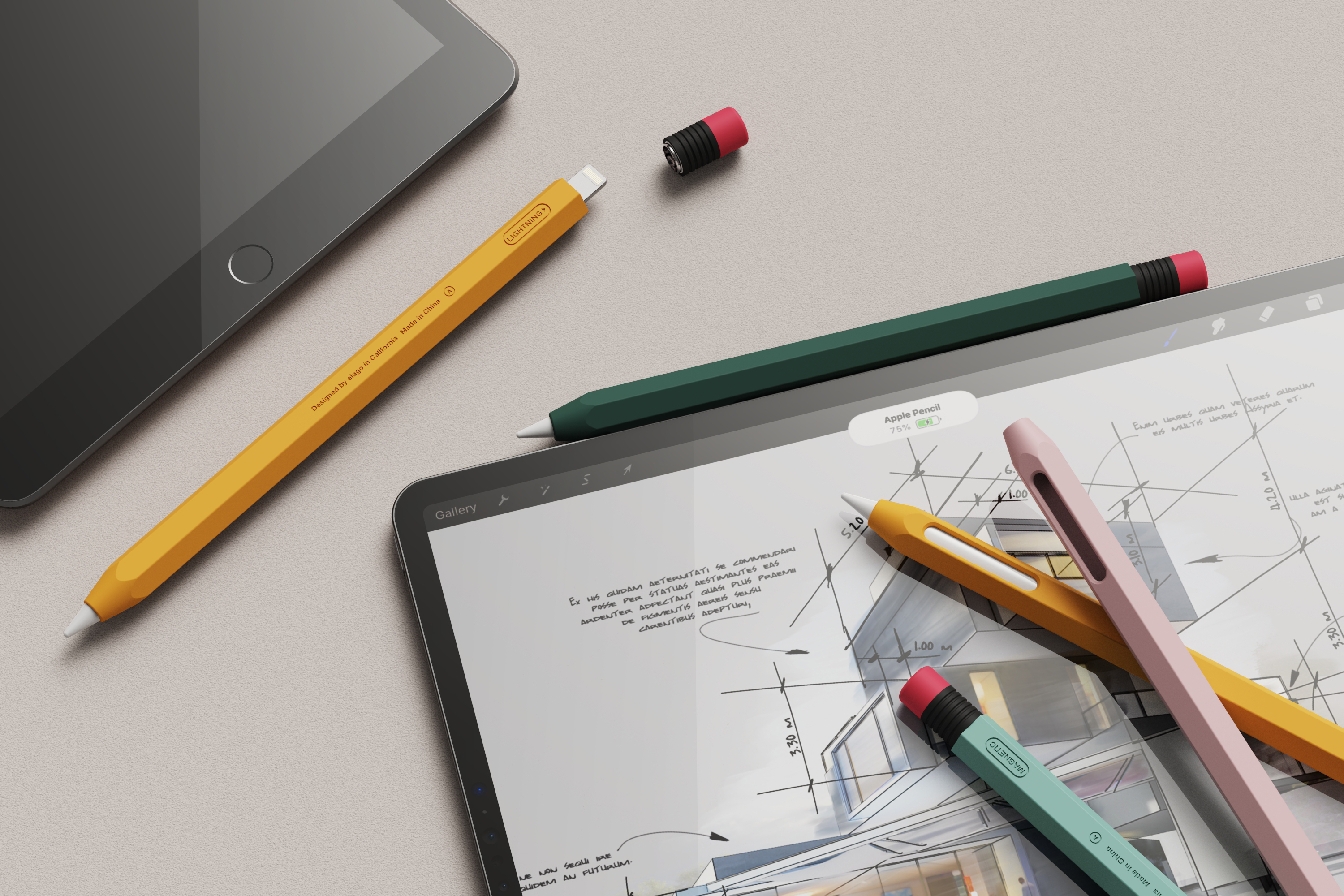 elago's Apple Pencil Case: elago Apple Pencil case for 1st and 2nd Generation