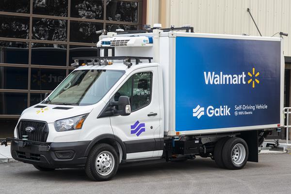 Gatik Electric Autonomous Box Truck