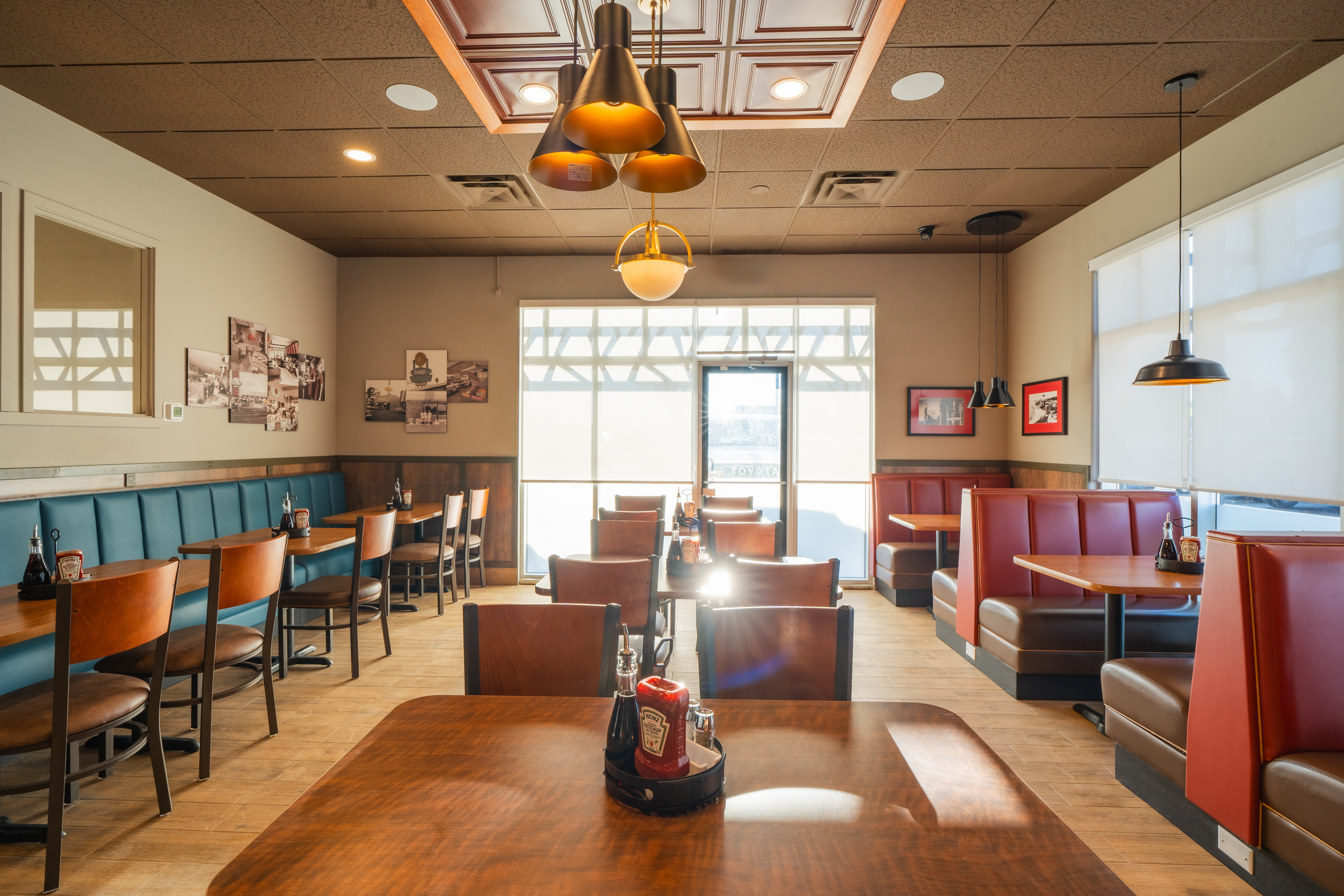 Denny's Spruce Grove Opening - Interior Seating 3