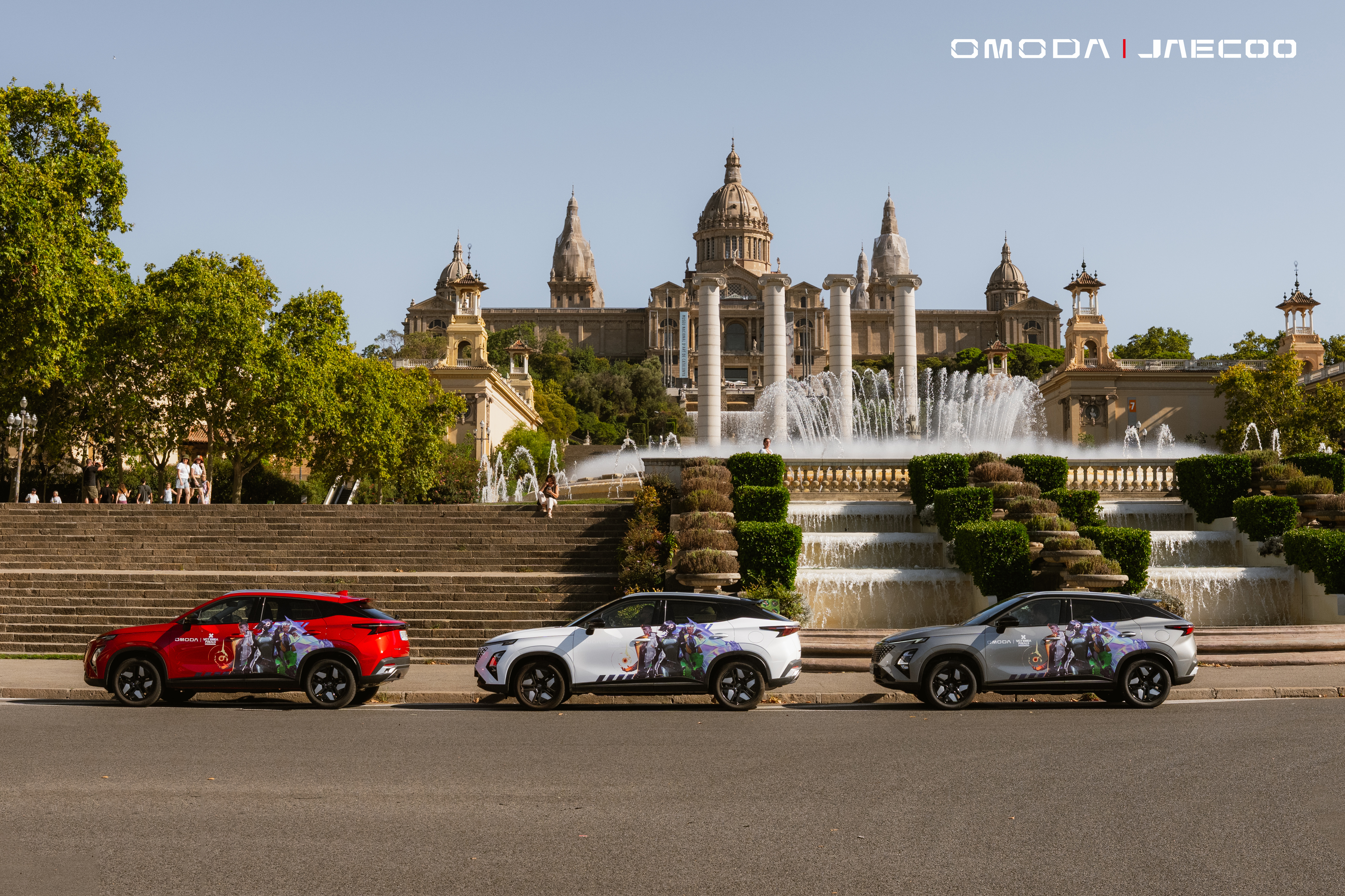 OMODA Fleet Parade