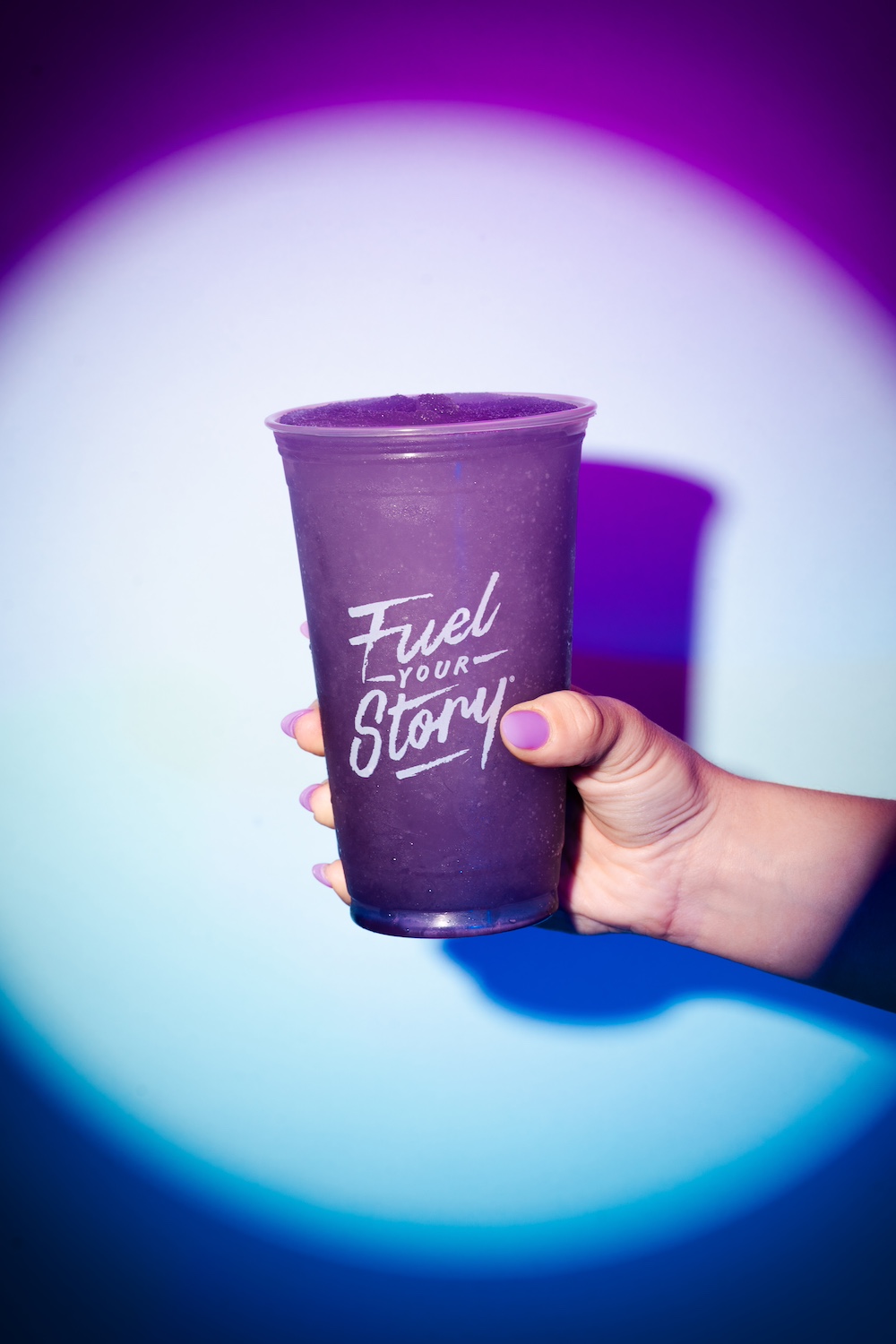 Black Rock's Frozen Fuel Drink - Purple Galaxy