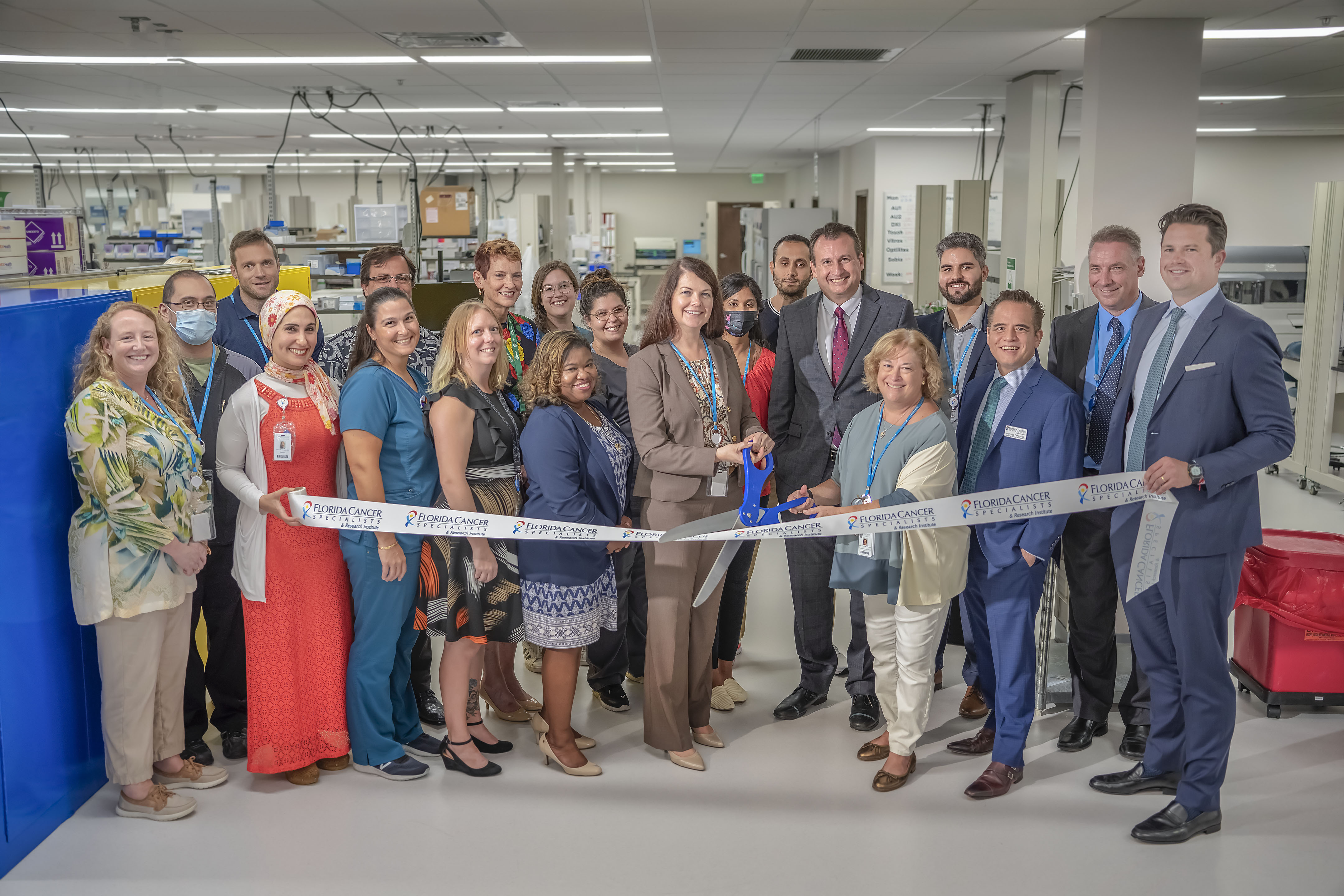 Florida Cancer Specialists & Research Institute Cuts Ribbon on Next Generation Sequencing Lab