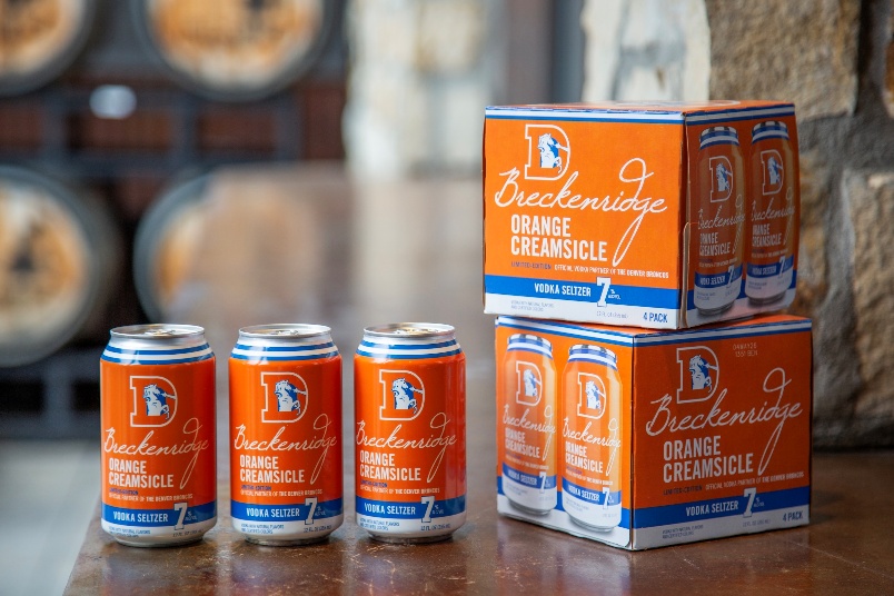 Broncos Creamsicle Vodka Seltzer