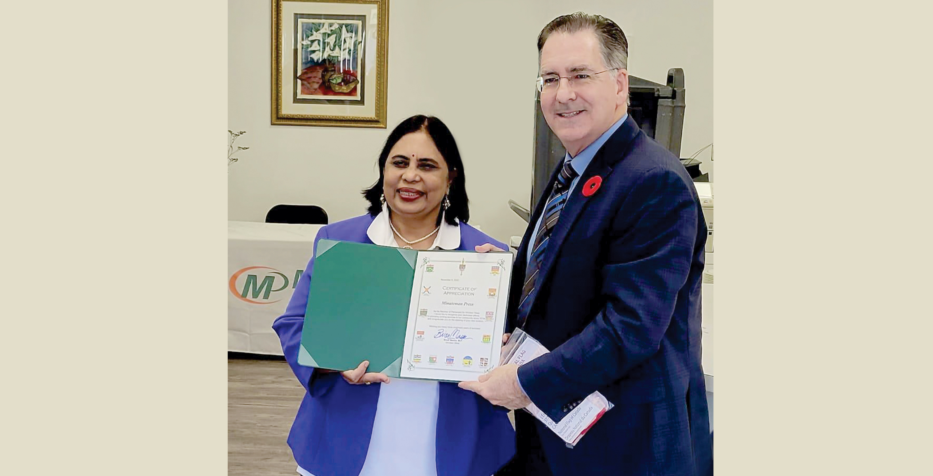 Windsor Grand Opening - Lakshmi and Brian Masse