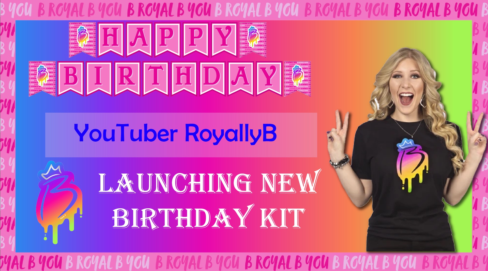 ADMQ RoyallyB Birthday Kit