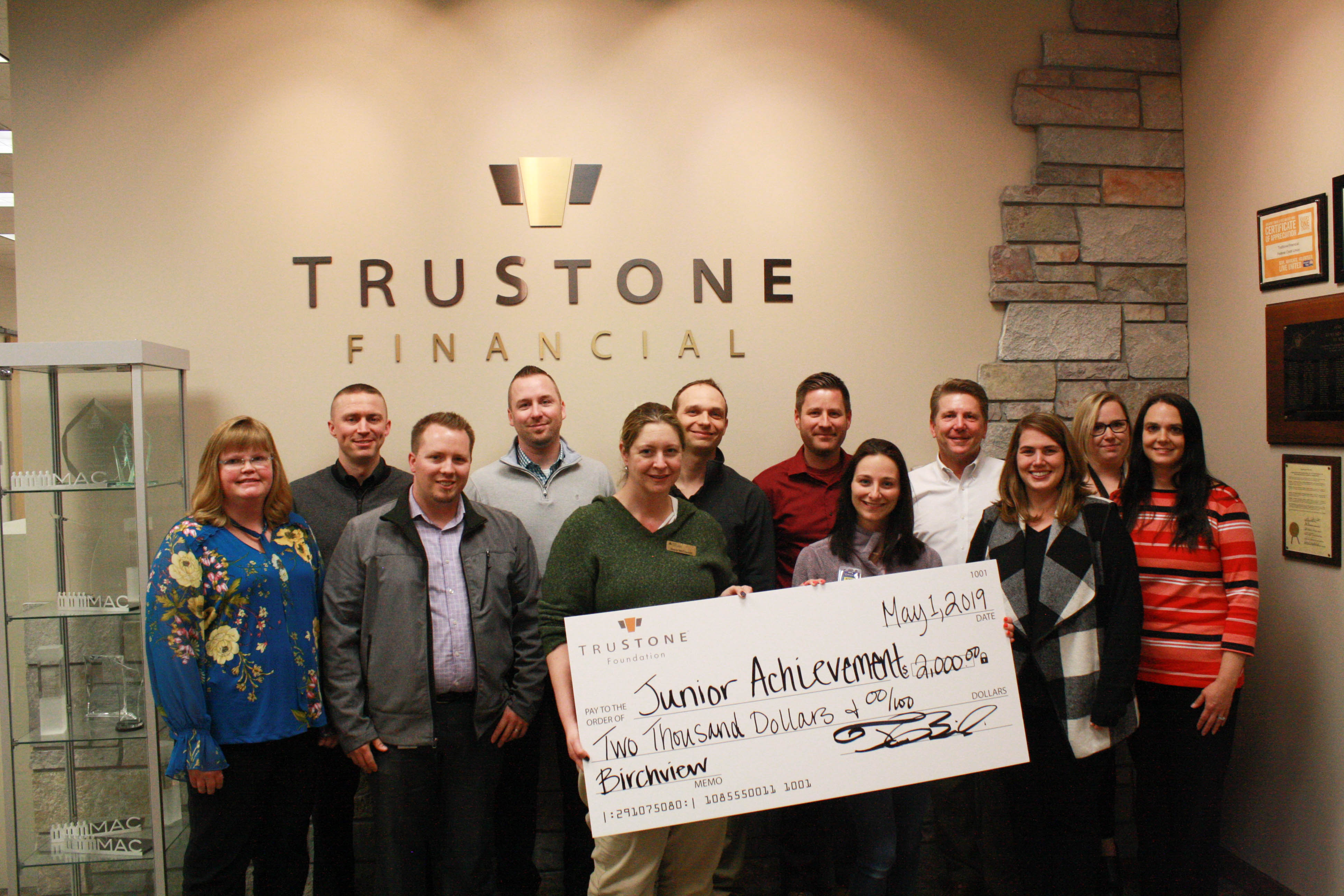 TruStone Financial JA Check Presentation