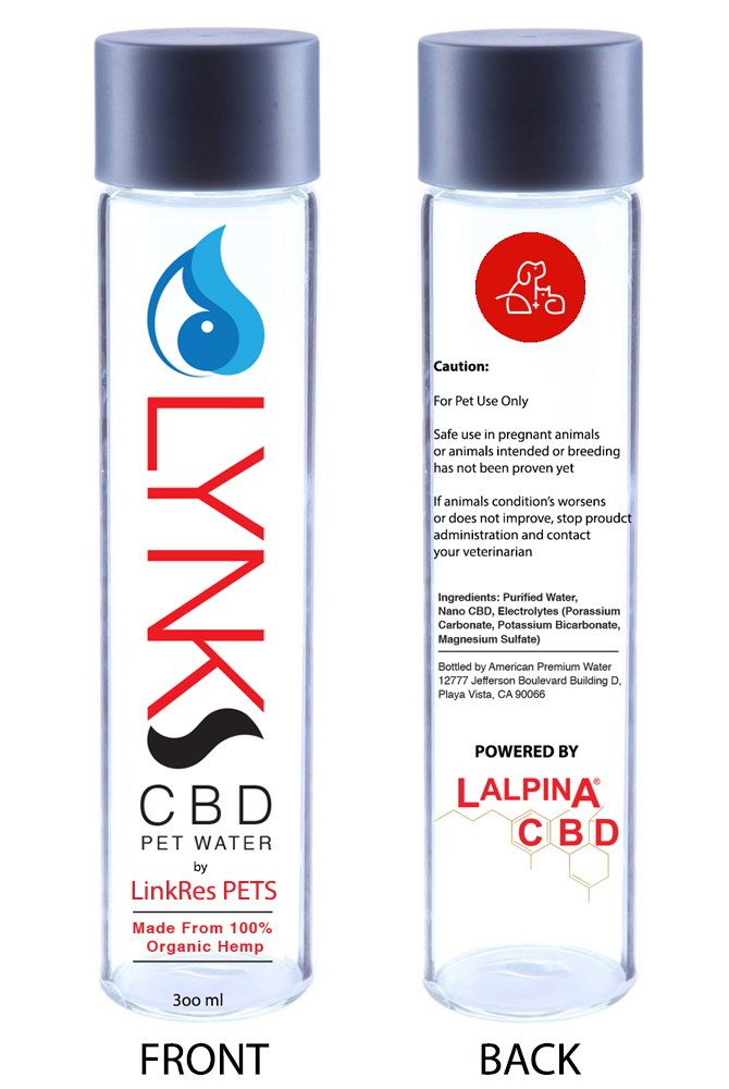 LYNKS CBD PET WATER