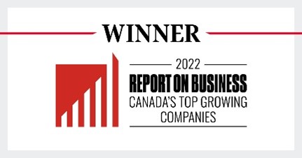 LeddarTech®, a global leader in providing the most flexible, robust and accurate ADAS and AD sensing technology, is pleased to announce its recognition among Canada’s Top Growing Companies for 2022 by the Globe and Mail’s Report on Business, where LeddarTech ranked 280 out of 430 eligible companies.