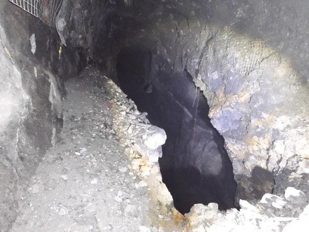 Judd Vein #1 Long Hole Stope