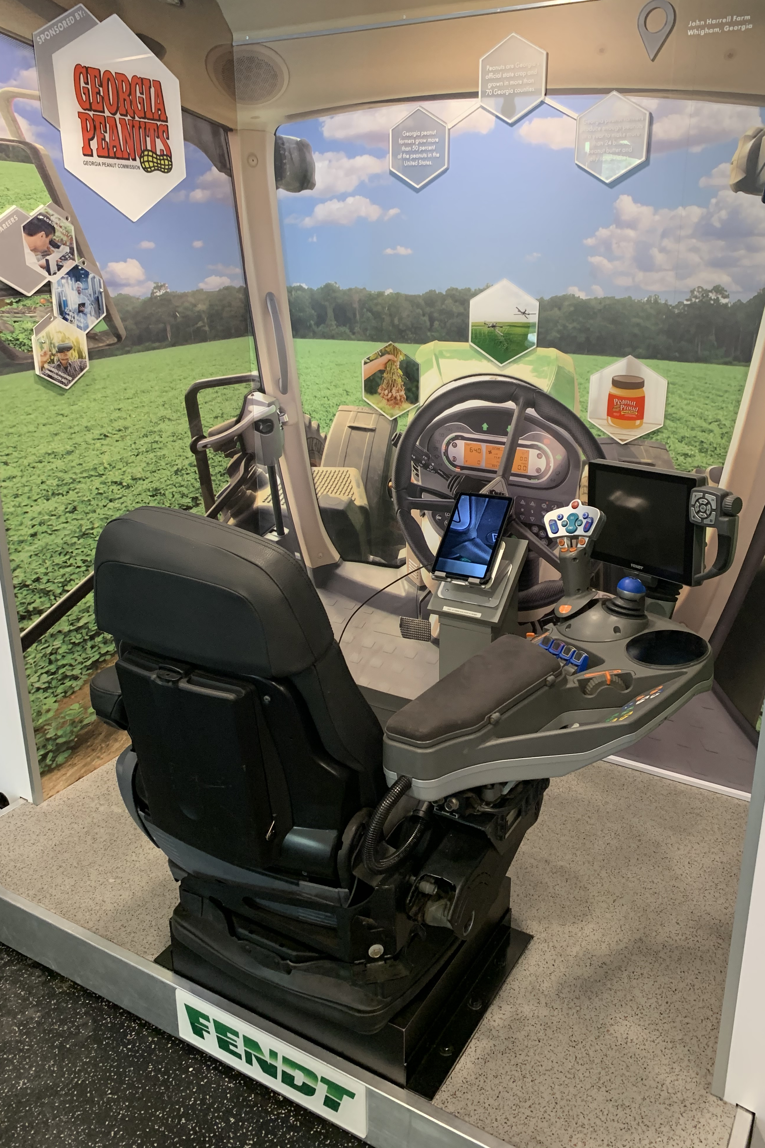 AGCO Sponsorship of GFA GA Ag Experience - Fendt Seat