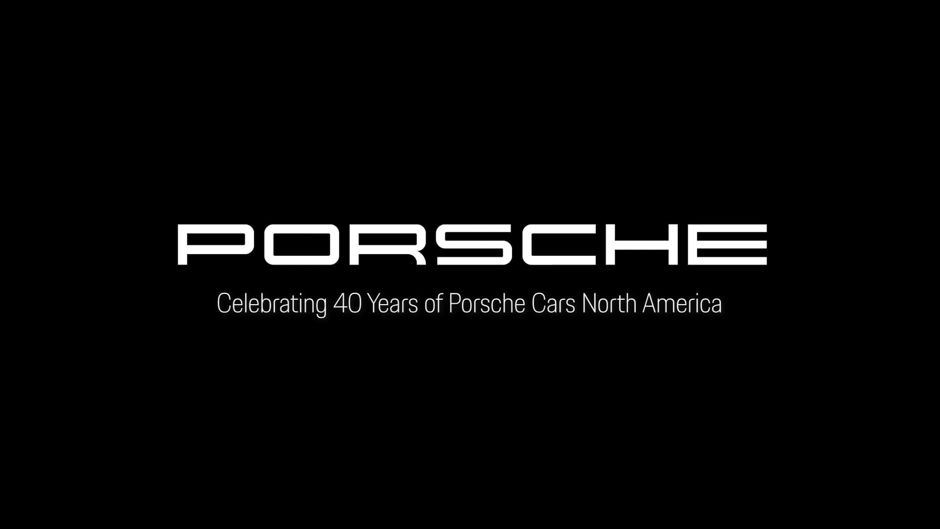 Porsche Cars North America celebrates its 40th anniversary