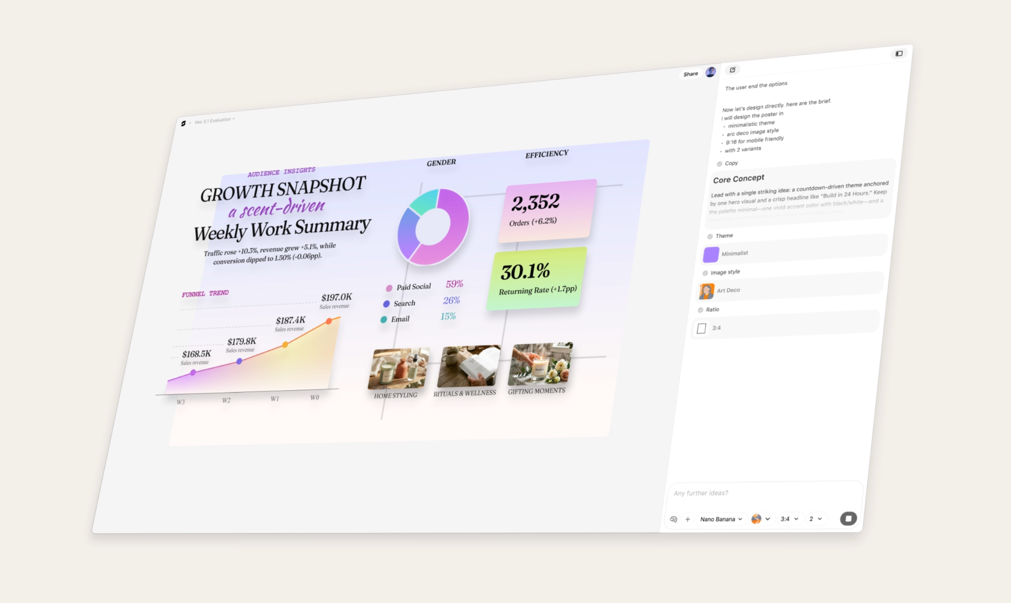 Veeso generates structured, multi-layer source files