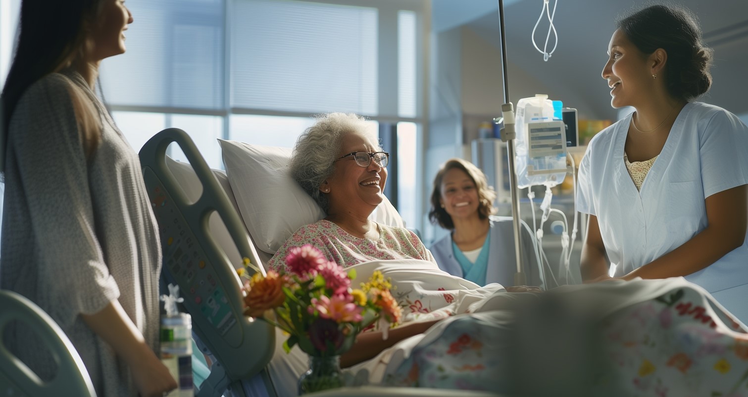 Stroke survivor in a Ballad Health Center