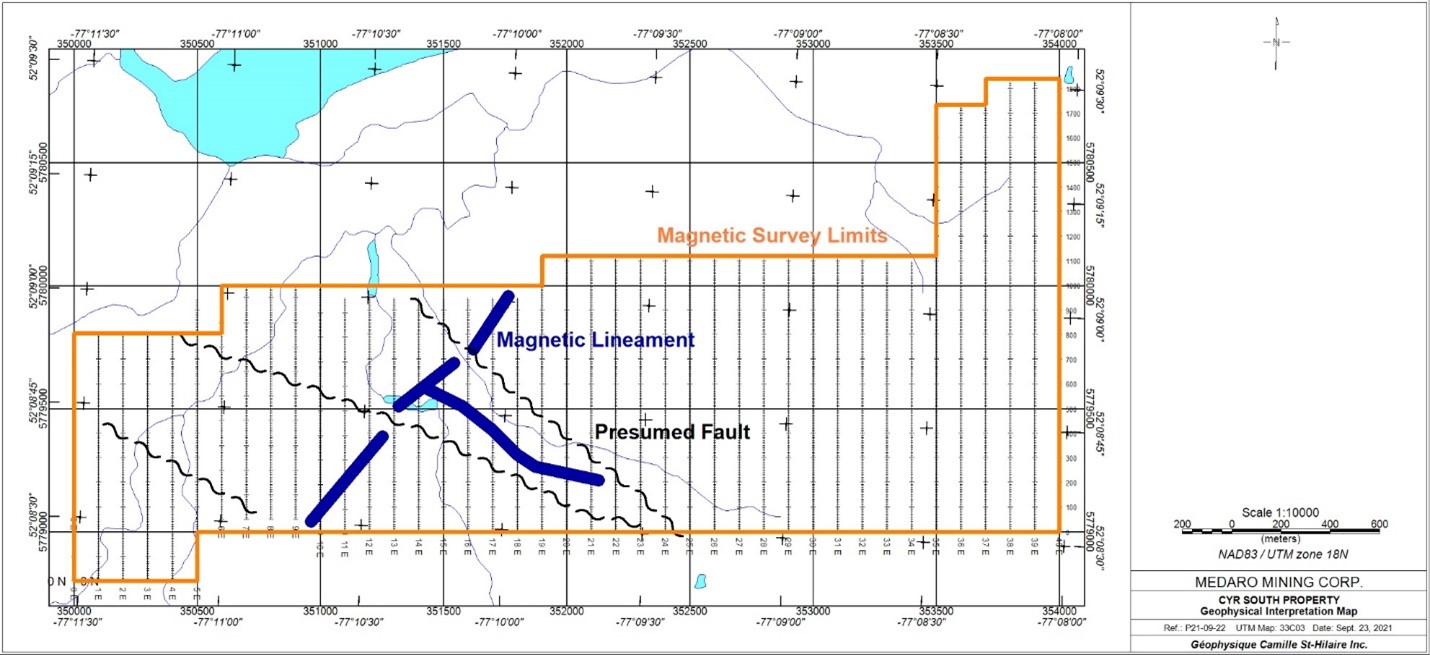 Fig 1 Medaro CYR South Geophysics