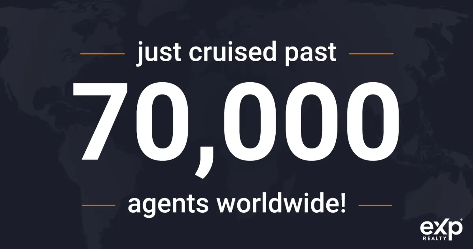 Milestone of 70k Agents Represents 69% Agent Growth Since Start of 2021