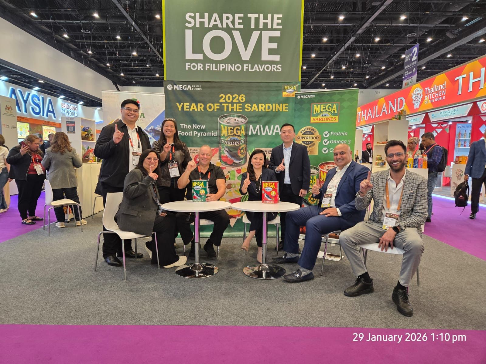 Medical Wellness Association (MWA) and Mega Prime Foods Inc Gulfood Dubai 2026 event