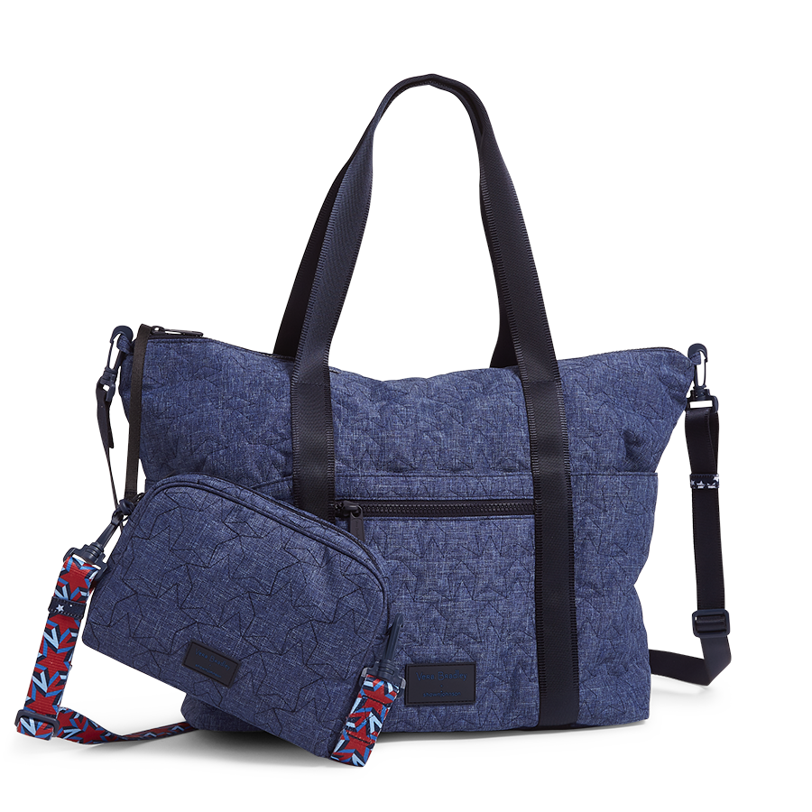 ReActive Deluxe Tote in Dark Blue Heather