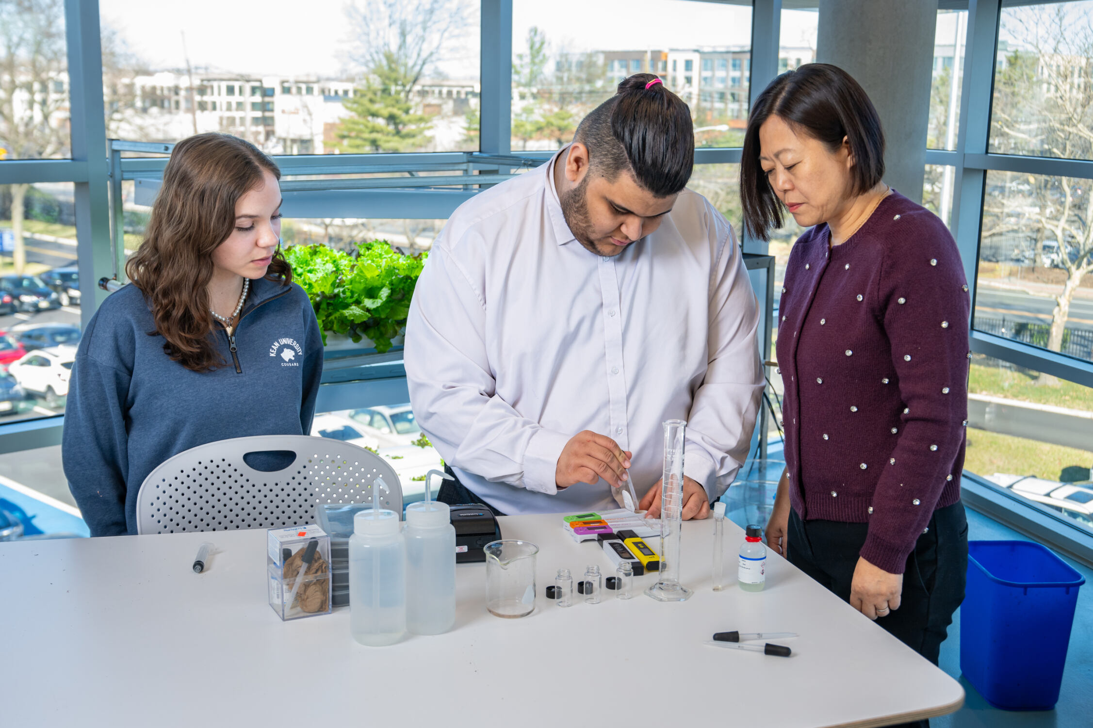 Earning R2 research university designation under the Carnegie Classification of Institutions of Higher Education marks a significant milestone in Kean University's rapid transformation into a premier research institution. (Photo Credit: Kean University)