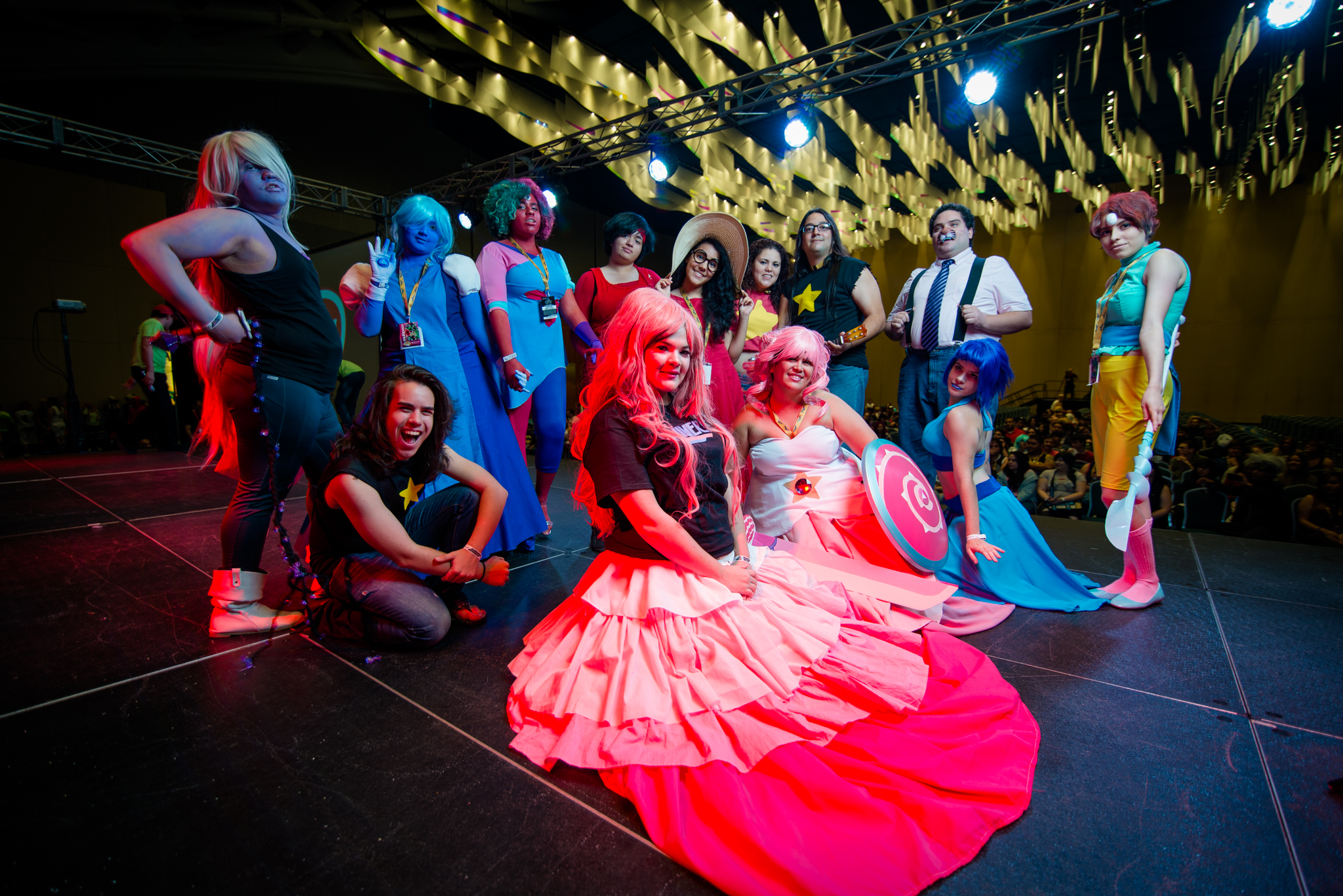 Cosplayers show their stuff at Puerto Rico Comic Con, the largest and most important entertainment event in the Caribbean region.