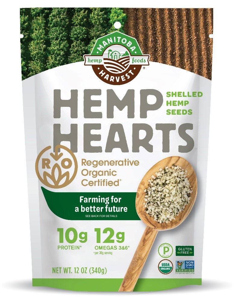 Manitoba Harvest's New Regenerative Organic Certified (ROC™) Hemp Hearts